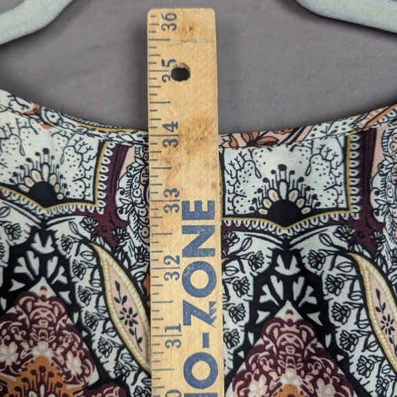 Roz & Ali size 2X tunic shift dress or tunic in geometric print - Picture 14 of 14